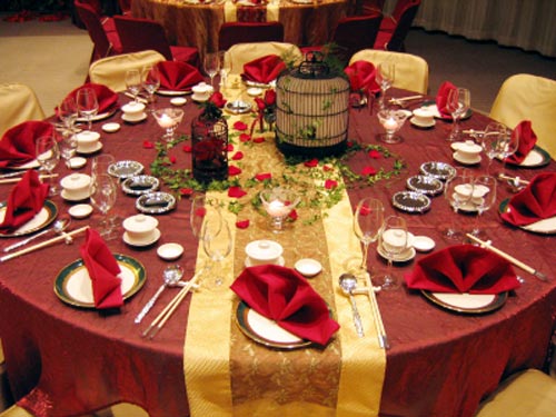 Wedding Table Decorations Themes